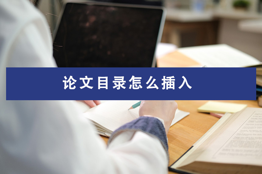 论文目录怎么插入