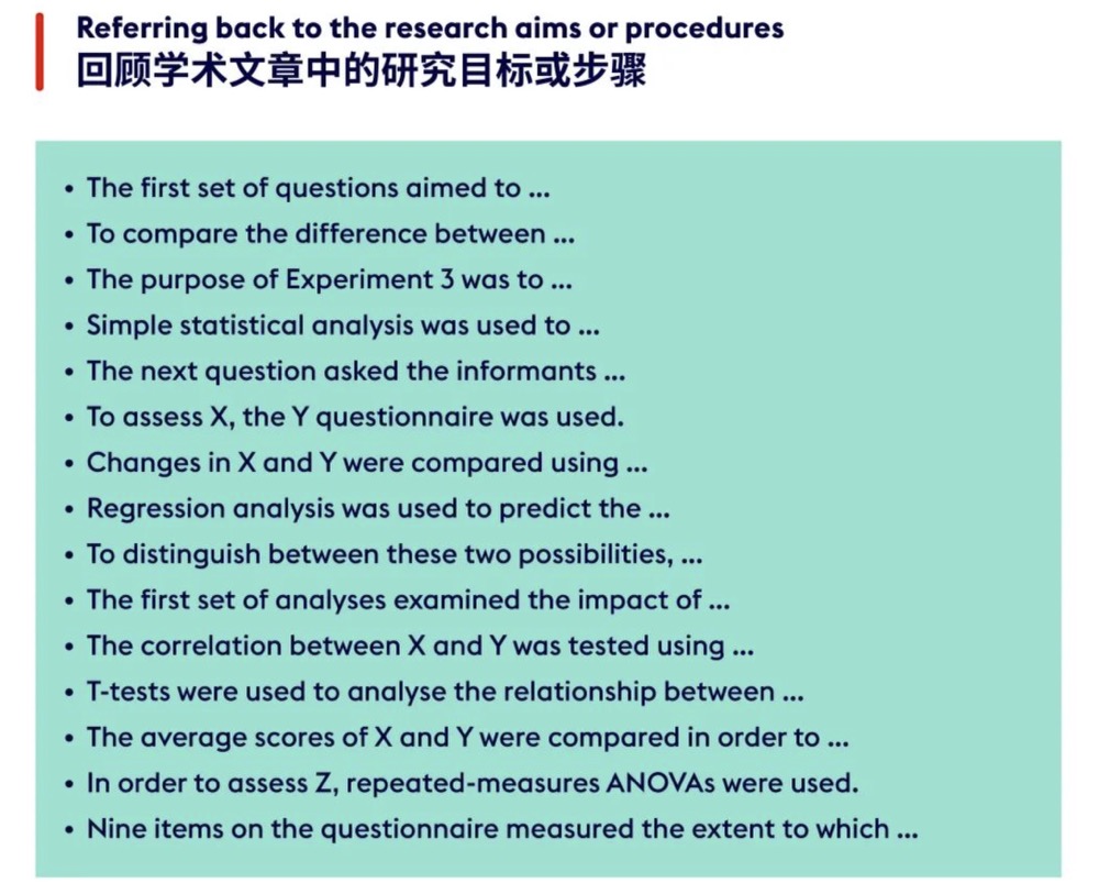 学术写作,分析数据的必备常用句式汇总!